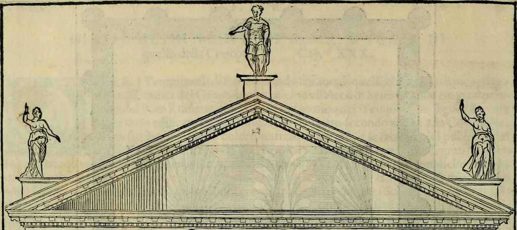 An illustration from I qvattro libri dell'architettvra di Andrea Palladio : ne' quali, dopo un breue trattato de' cinque ordini, & di quelli auertimenti, che sono piu necessarij nel fabricare;, 1570, leaf 325