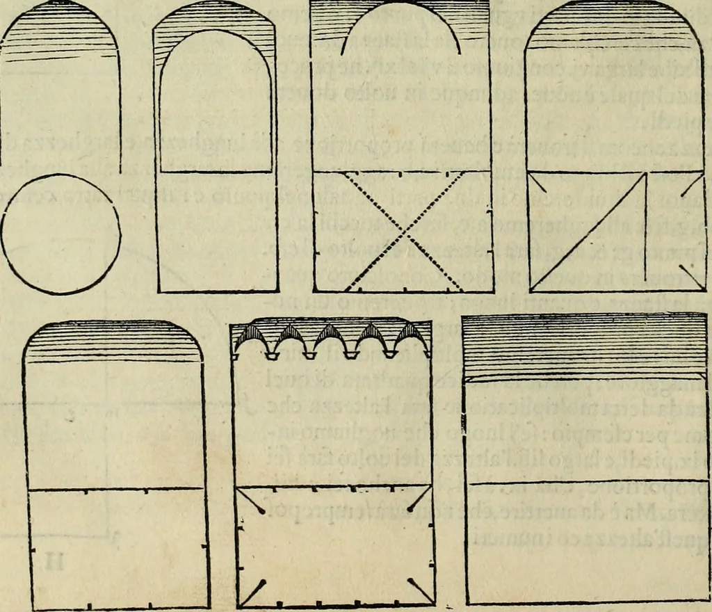 An illustration from I qvattro libri dell'architettvra di Andrea Palladio : ne' quali, dopo un breue trattato de' cinque ordini, & di quelli auertimenti, che sono piu necessarij nel fabricare;, 1570, leaf 57