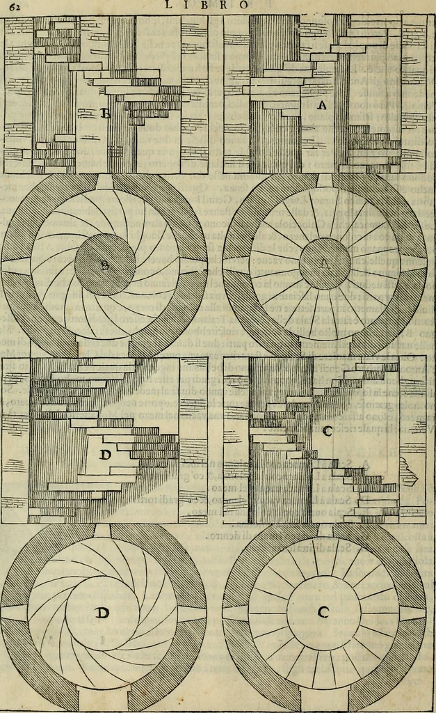 An illustration from I qvattro libri dell'architettvra di Andrea Palladio : ne' quali, dopo un breue trattato de' cinque ordini, & di quelli auertimenti, che sono piu necessarij nel fabricare;, 1570, leaf 65