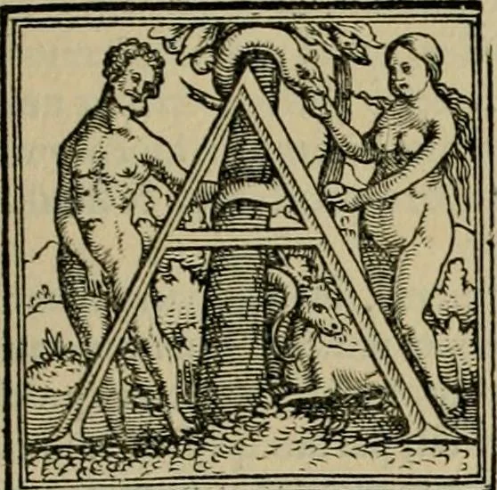 An illustration from Qvinqve colvmnarvm exacta descriptio atque deliniatio, cum symmetrica earum distributione, 1550, leaf 10