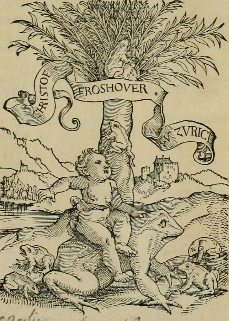 An illustration from Qvinqve colvmnarvm exacta descriptio atque deliniatio, cum symmetrica earum distributione, 1550, leaf 8