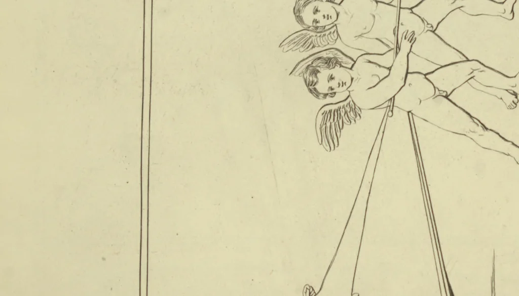 An illustration from Raccolta della pui intersante dipinture e de pui belli musaici rinvenuti negli scavi di Ercolano, di Pompei, e di Stabia che ammiransi nel Museo Reale Borbonico, 1843, leaf 102