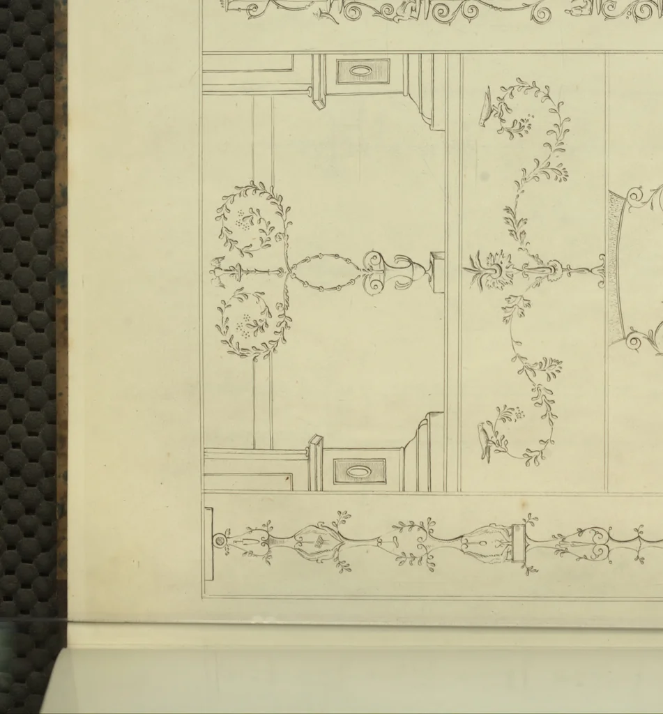 An illustration from Raccolta della pui intersante dipinture e de pui belli musaici rinvenuti negli scavi di Ercolano, di Pompei, e di Stabia che ammiransi nel Museo Reale Borbonico, 1843, leaf 178