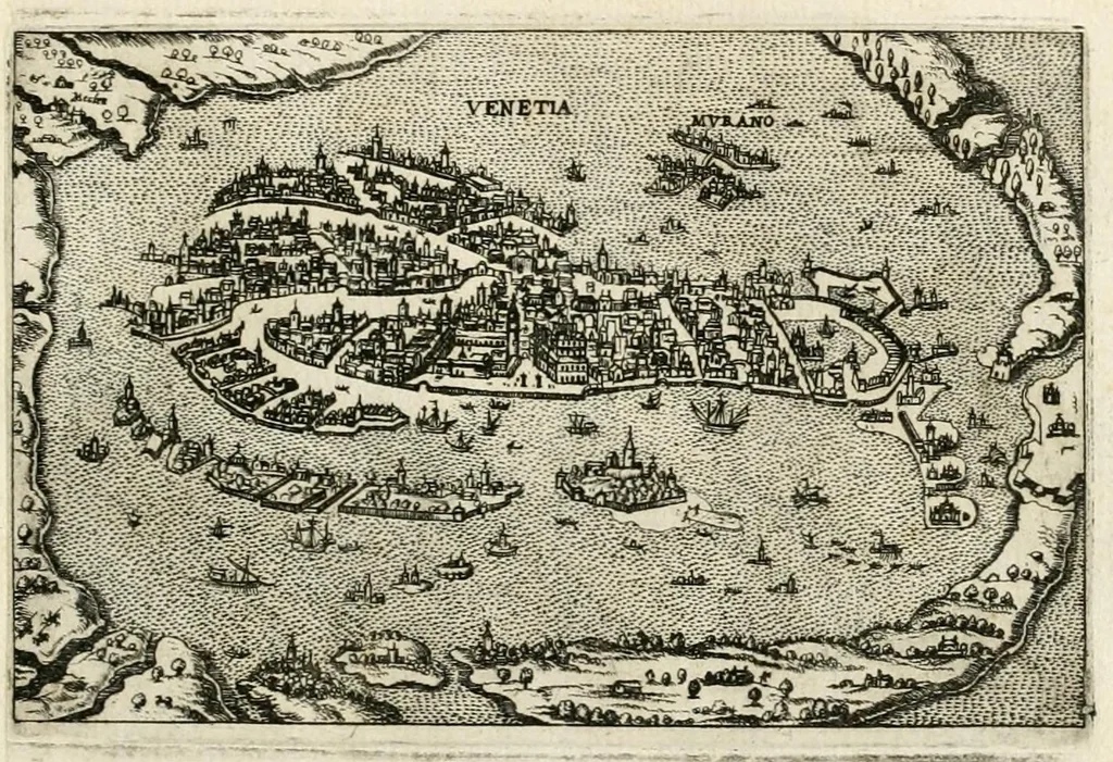 An illustration from Raccolta delle principali citta d'Italia : intagliate con tvtte le contrade, e palazzi di esse, 1643, leaf 27
