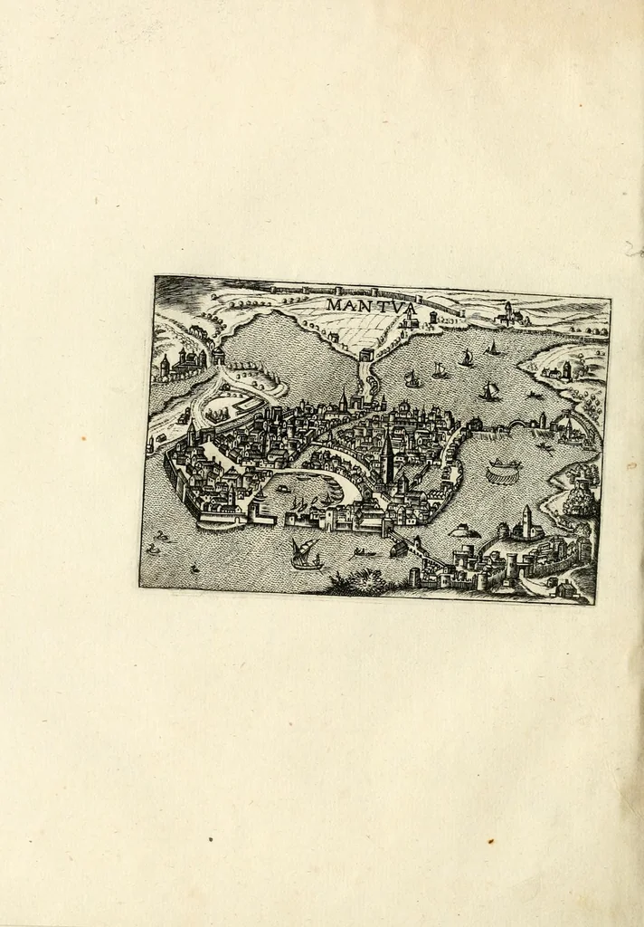 An illustration from Raccolta delle principali citta d'Italia : intagliate con tvtte le contrade, e palazzi di esse, 1643, leaf 32