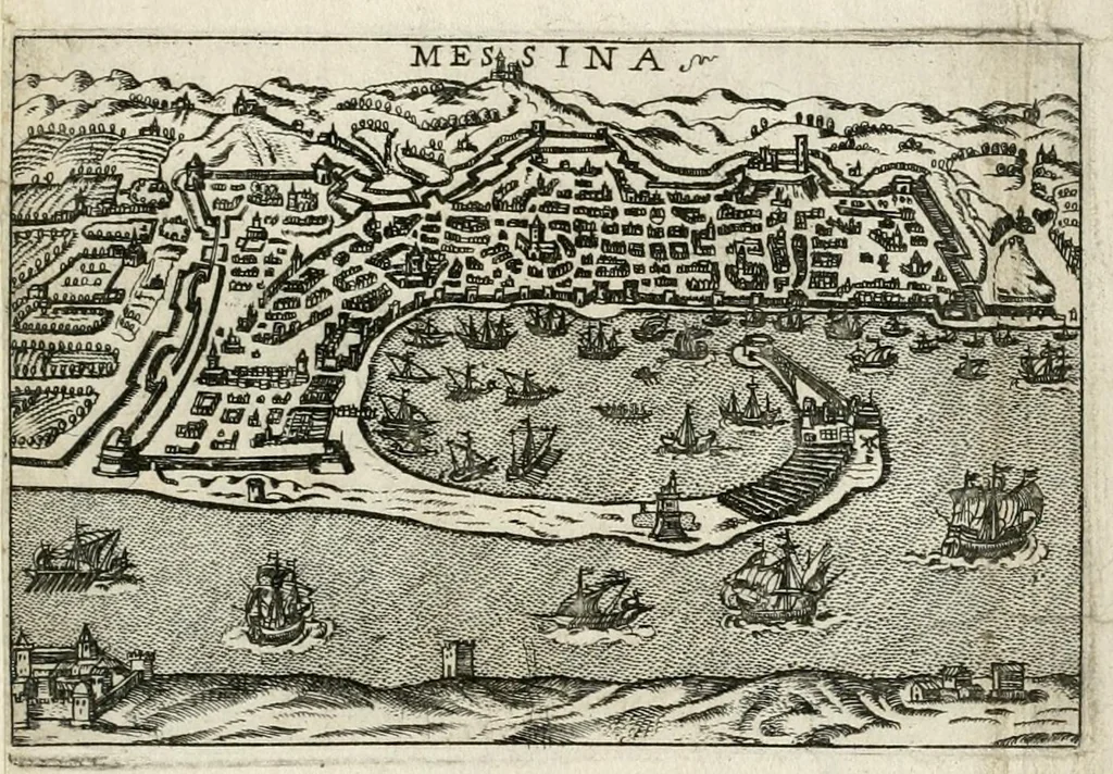 An illustration from Raccolta delle principali citta d'Italia : intagliate con tvtte le contrade, e palazzi di esse, 1643, leaf 39