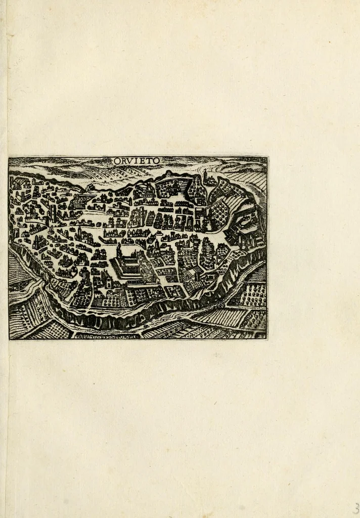 An illustration from Raccolta delle principali citta d'Italia : intagliate con tvtte le contrade, e palazzi di esse, 1643, leaf 7