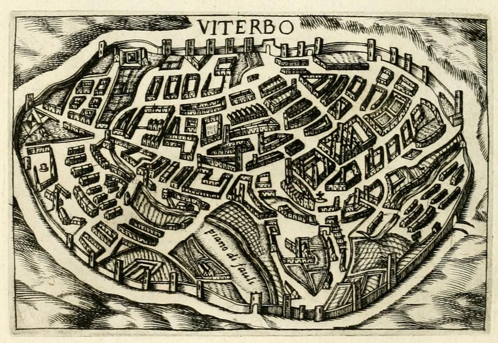 An illustration from Raccolta delle principali citta d'Italia : intagliate con tvtte le contrade, e palazzi di esse, 1643, leaf 8