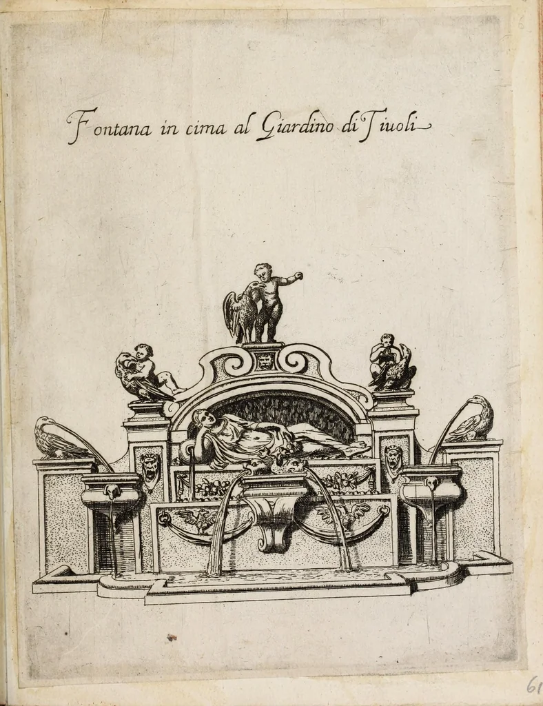 An illustration from Raccolta delle principali fontane dell'inclitta città di Roma, 1647, leaf 127