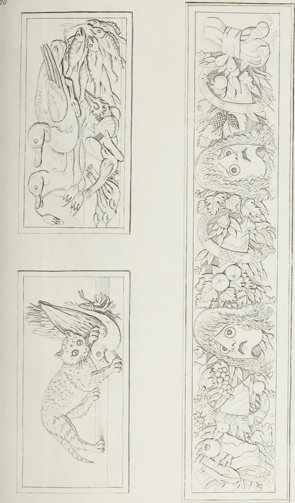 An illustration from Raccolta de' piu belli ed interessanti dipinti, musaici ed altri monumenti rinvenuti negli scavi di Ercolano, di Pompei, e di Stabia, che ammiransi nel Museo nazionale.., 1876, leaf 146