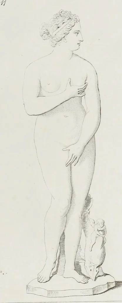 An illustration from Raccolta de' piu belli ed interessanti dipinti, musaici ed altri monumenti rinvenuti negli scavi di Ercolano, di Pompei, e di Stabia, che ammiransi nel Museo nazionale.., 1876, leaf 28