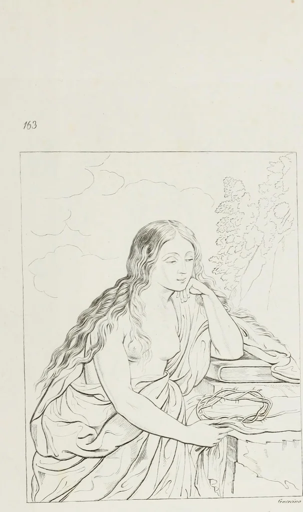 An illustration from Raccolta de' piu belli ed interessanti dipinti, musaici ed altri monumenti rinvenuti negli scavi di Ercolano, di Pompei, e di Stabia, che ammiransi nel Museo nazionale.., 1876, leaf 332