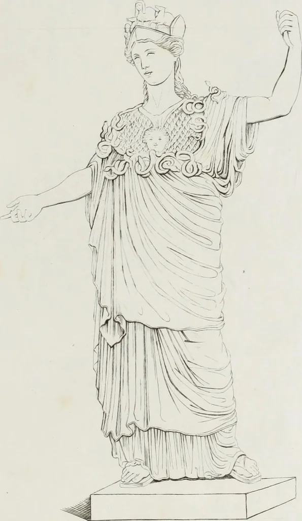 An illustration from Raccolta de' piu belli ed interessanti dipinti, musaici ed altri monumenti rinvenuti negli scavi di Ercolano, di Pompei, e di Stabia, che ammiransi nel Museo nazionale.., 1876, leaf 40