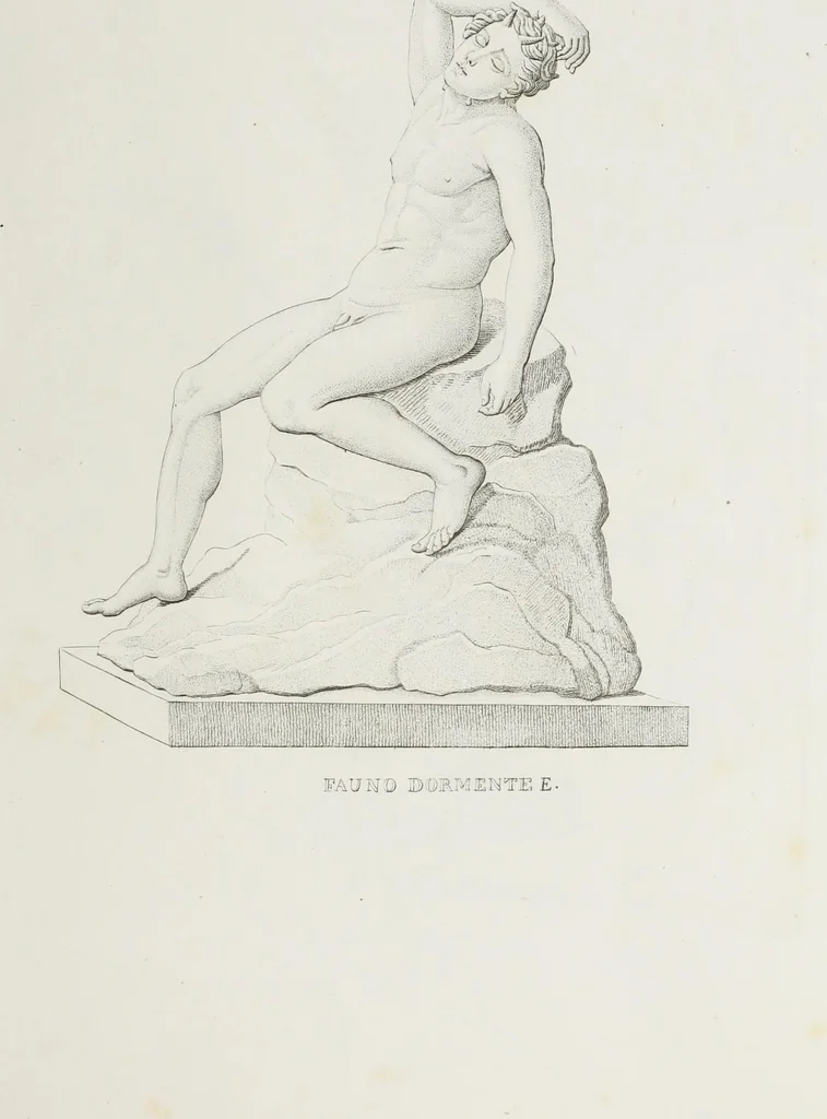 An illustration from Raccolta de' piu belli ed interessanti dipinti, musaici ed altri monumenti rinvenuti negli scavi di Ercolano, di Pompei, e di Stabia, che ammiransi nel Museo nazionale.., 1876, leaf 56