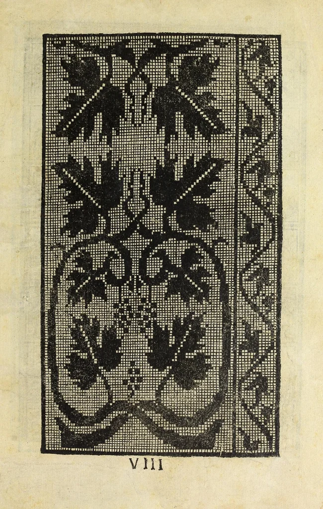 An illustration from Raccolta de tvtti i ritratti & disegni di ricchami : che in Alemagna, in Frãcia, & in Italia si sono trouati, con piu altri aggionti, & nuouamente stampati, 1532, leaf 25