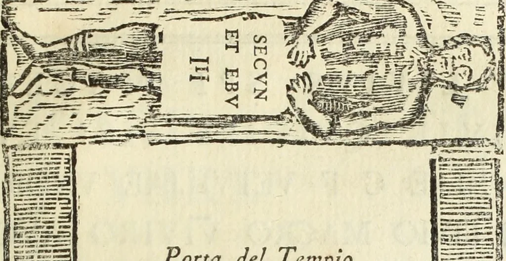 An illustration from Raccolta di diverse antiche inscrizioni e medaglie epitalamiche : ritrovate negli stati di S.S.R.M. il Re di Sardegna : e due dissertazioni sopra un antico turibolo, e campanello, 1781, leaf 68