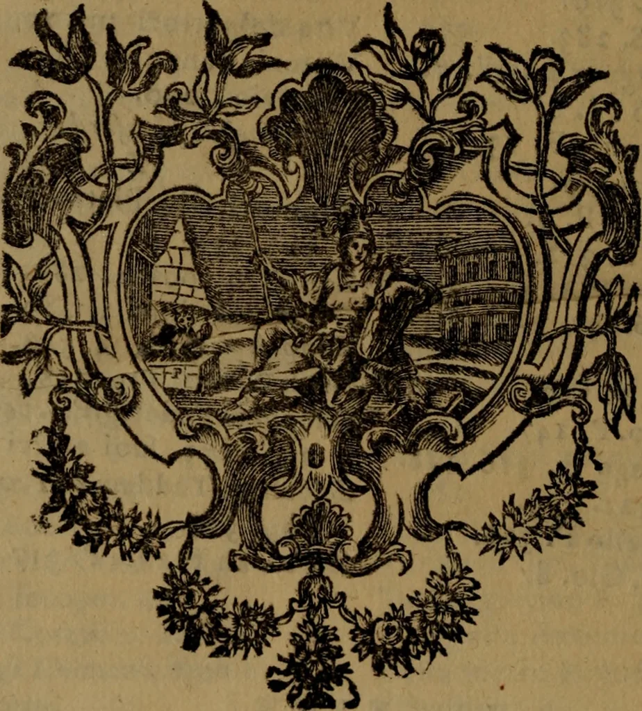 An illustration from Raccolta di lettere sulla pittura, scultura ed architettura scritte da'più celebri personaggi che in dette arti fiorirono dal secolo XV. al XVII .., 1757, leaf 385