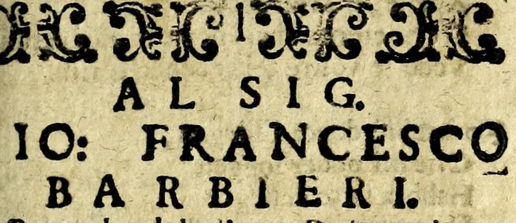 An illustration from Raccolta di tvtte l'opere di Bartolomeo Bocchini, detto Zan Mvzzina, 1665, leaf 161