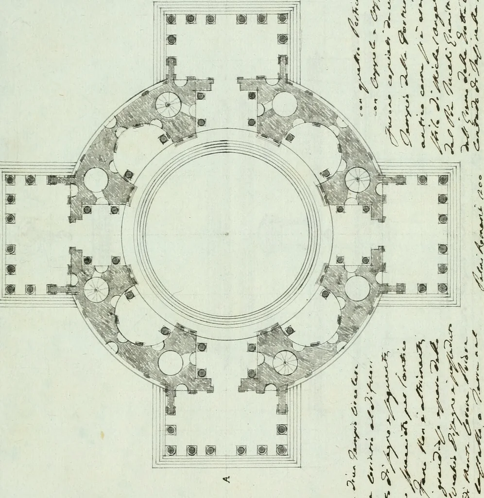An illustration from Raccolta di vari disegni d'architettura, 1796-1797, 1796, leaf 110
