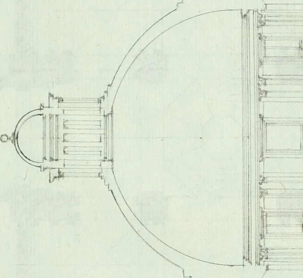 An illustration from Raccolta di vari disegni d'architettura, 1796-1797, 1796, leaf 114