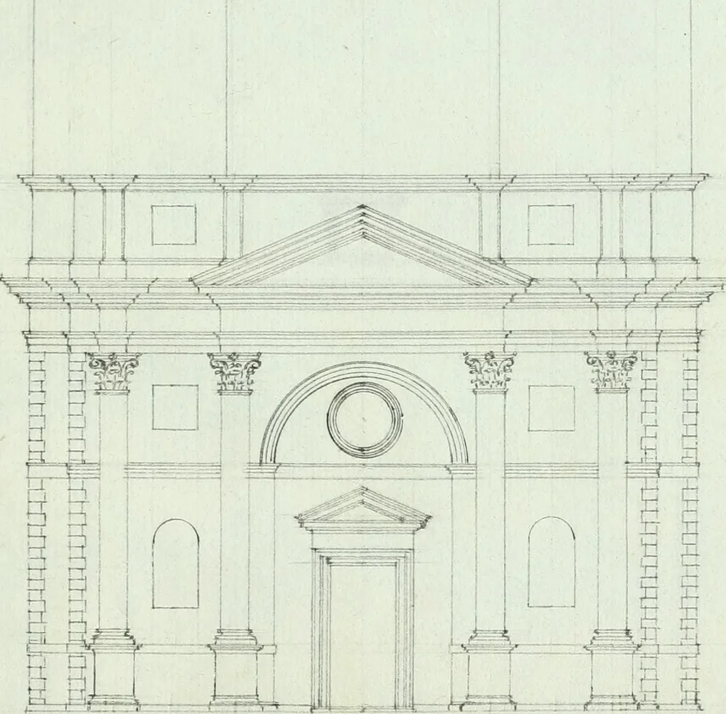 An illustration from Raccolta di vari disegni d'architettura, 1796-1797, 1796, leaf 126