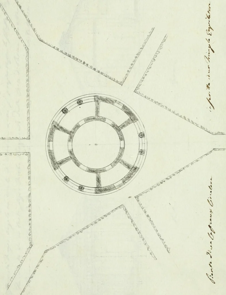 An illustration from Raccolta di vari disegni d'architettura, 1796-1797, 1796, leaf 16