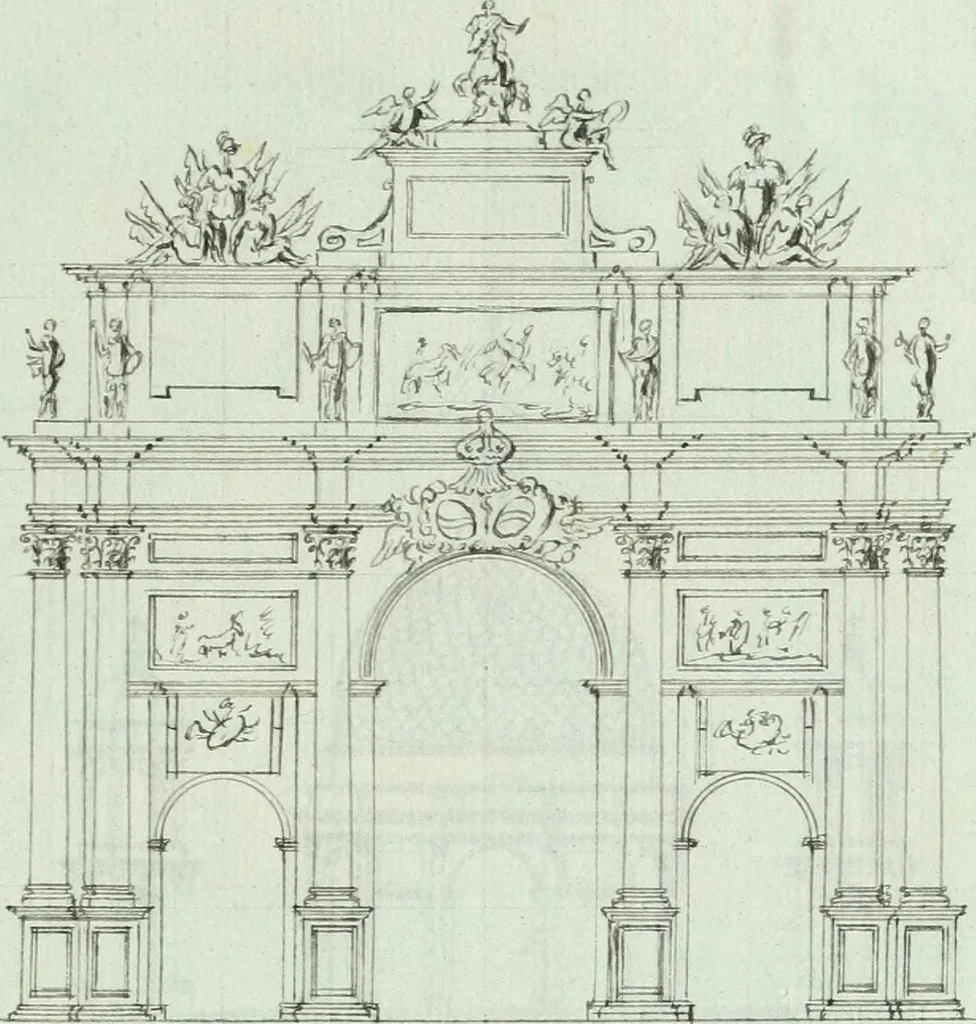 An illustration from Raccolta di vari disegni d'architettura, 1796-1797, 1796, leaf 160