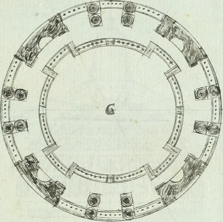 An illustration from Raccolta di vari disegni d'architettura, 1796-1797, 1796, leaf 166