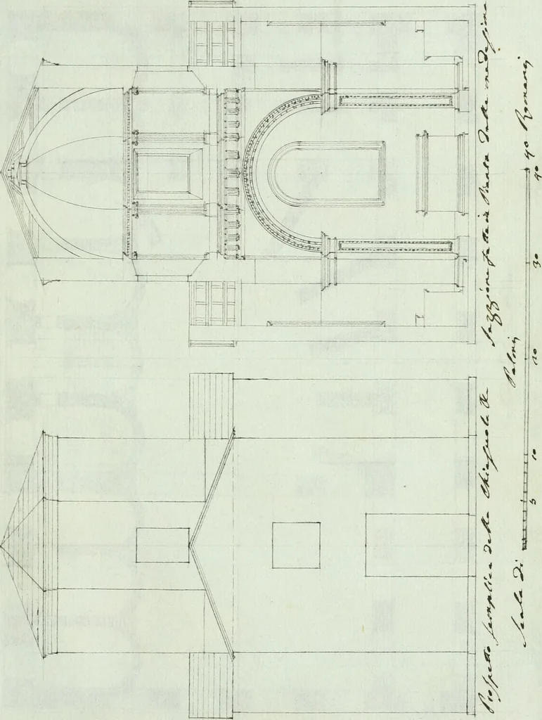 An illustration from Raccolta di vari disegni d'architettura, 1796-1797, 1796, leaf 178