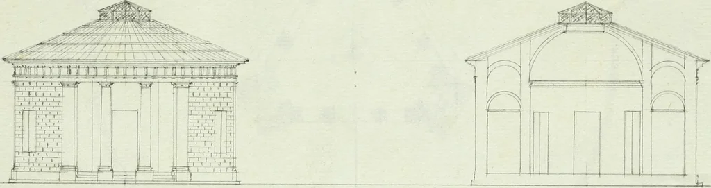 An illustration from Raccolta di vari disegni d'architettura, 1796-1797, 1796, leaf 18