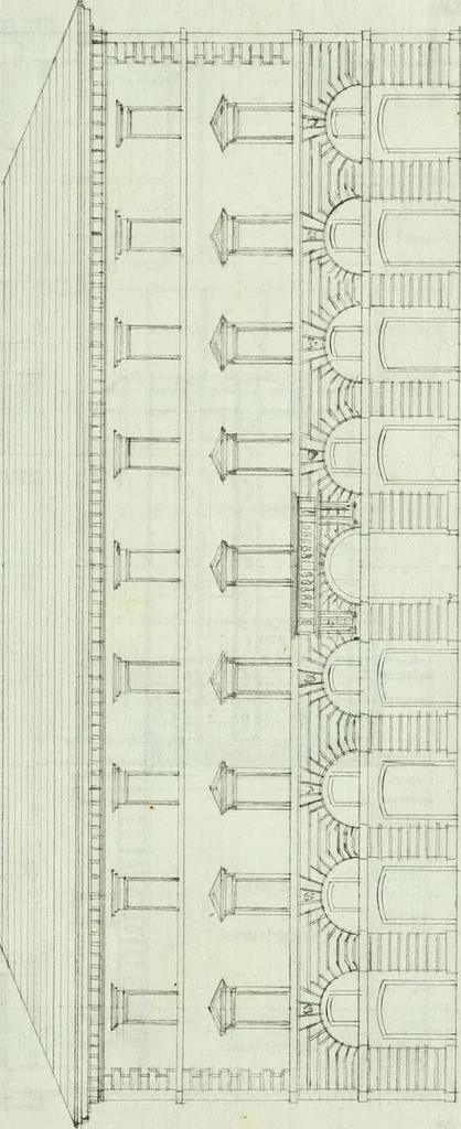 An illustration from Raccolta di vari disegni d'architettura, 1796-1797, 1796, leaf 184
