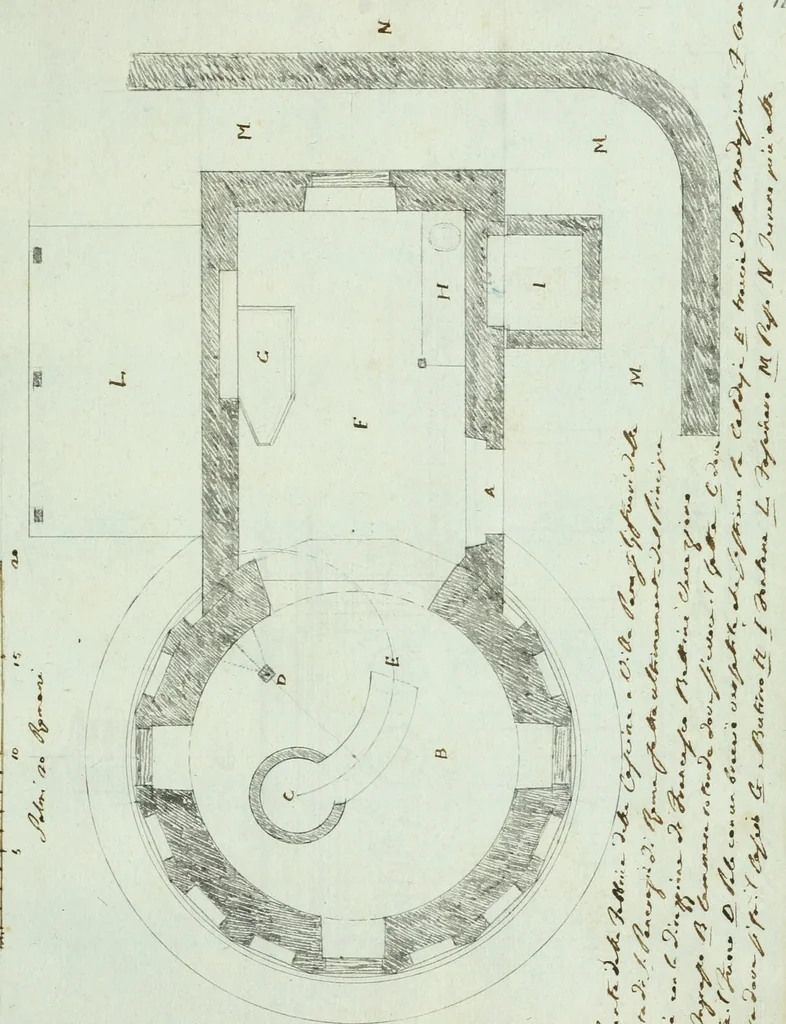 An illustration from Raccolta di vari disegni d'architettura, 1796-1797, 1796, leaf 24