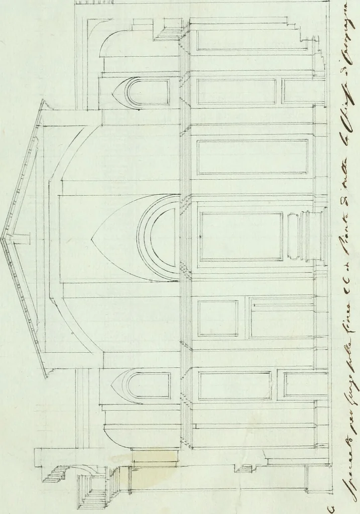 An illustration from Raccolta di vari disegni d'architettura, 1796-1797, 1796, leaf 48