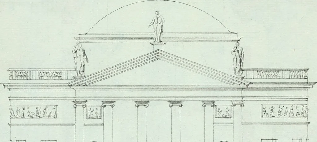 An illustration from Raccolta di vari disegni d'architettura, 1796-1797, 1796, leaf 54