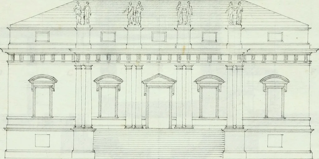 An illustration from Raccolta di vari disegni d'architettura, 1796-1797, 1796, leaf 6