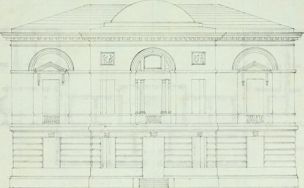 An illustration from Raccolta di vari disegni d'architettura, 1796-1797, 1796, leaf 60