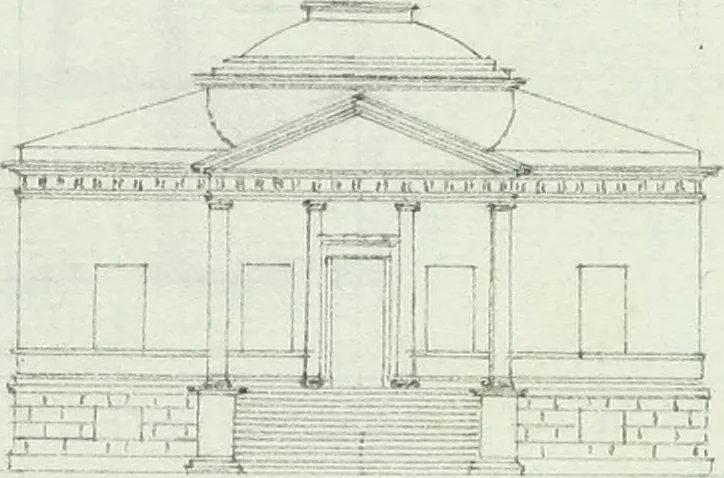 An illustration from Raccolta di vari disegni d'architettura, 1796-1797, 1796, leaf 66
