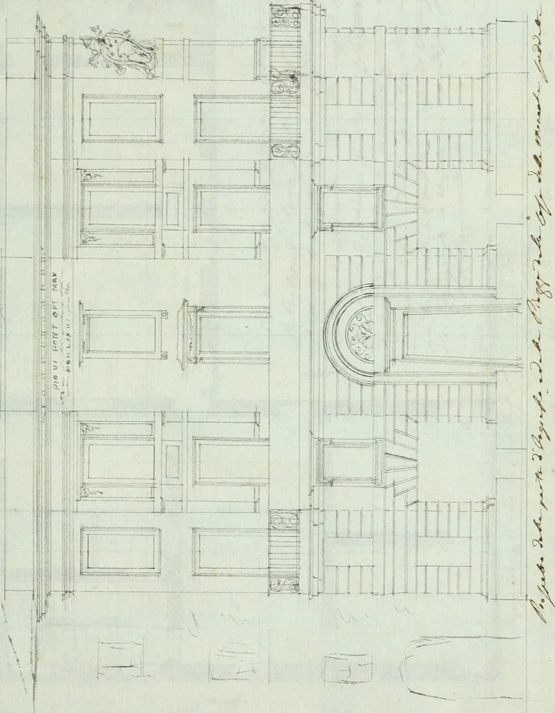 An illustration from Raccolta di vari disegni d'architettura, 1796-1797, 1796, leaf 76