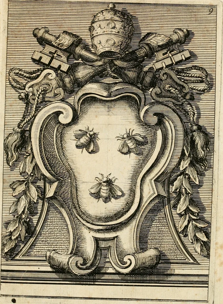 An illustration from Raccolta di varie targhe di Roma fatte da professori primarj, disegnate, ed intagliate da Filippo Juvarra, architetto, 1711, leaf 22