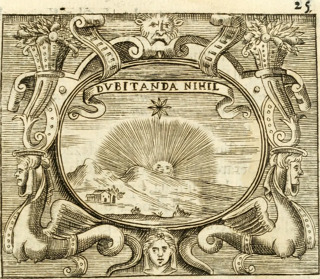 An illustration from Racconto dell'esequie fatte in Cremona all'eminentissimo signor cardinale Pietro Campori, vescouo d'essa città, 1643, leaf 34