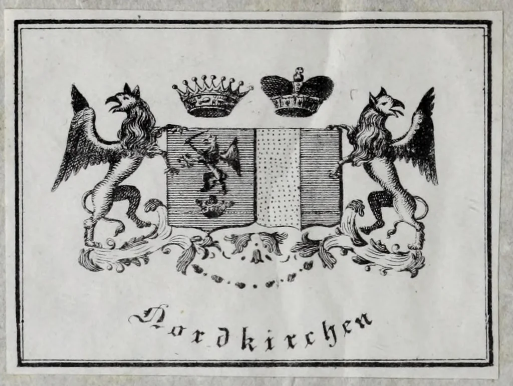 An illustration from Racconto historico del felicissimo maritaggio delle Sacre Cesaree Reali Maesta di Leopoldo et Eleonora Maddalena Teresa principessa nata di Neoburg sempre augusti, 1677, leaf 2