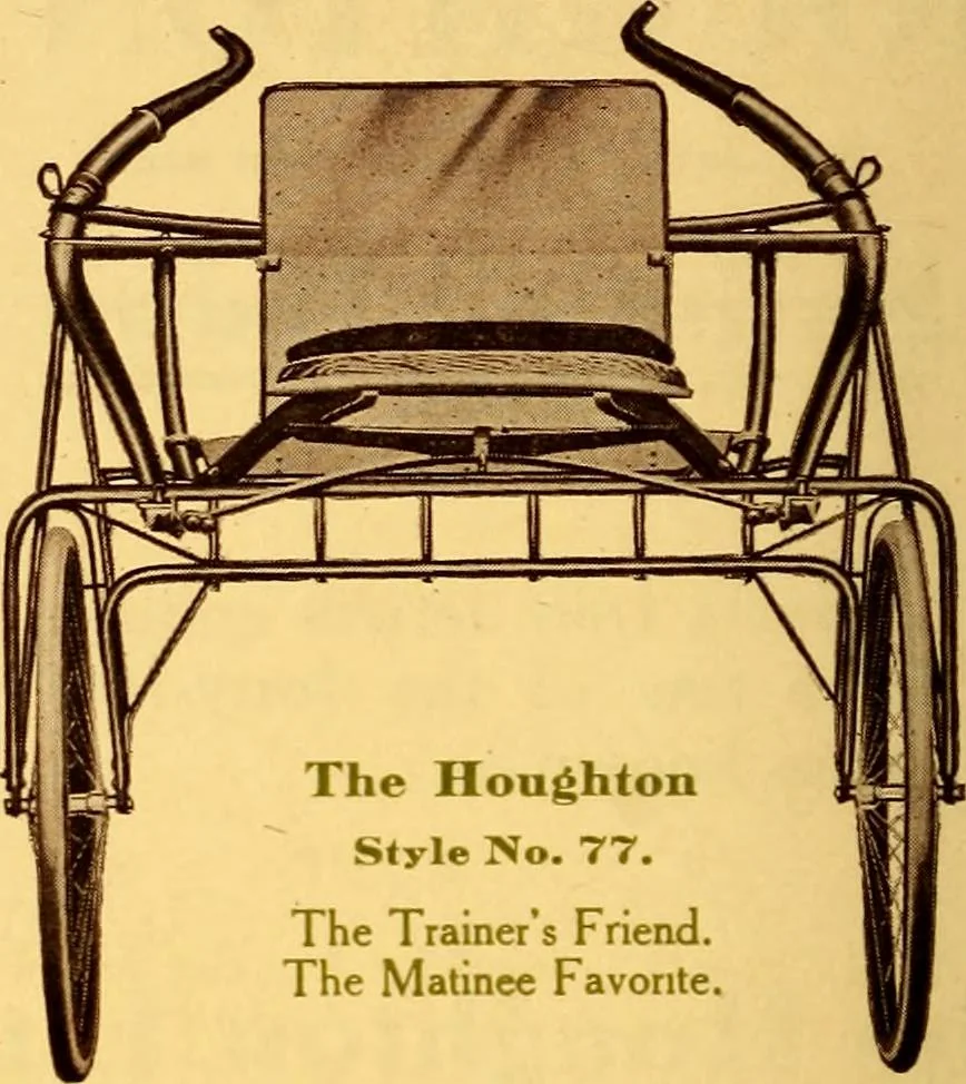 An illustration from Racing and pleasure vehicles : catalog no. 6, showing a complete line of vehicles suitable for all speeding and driving purposes, 1910, leaf 11