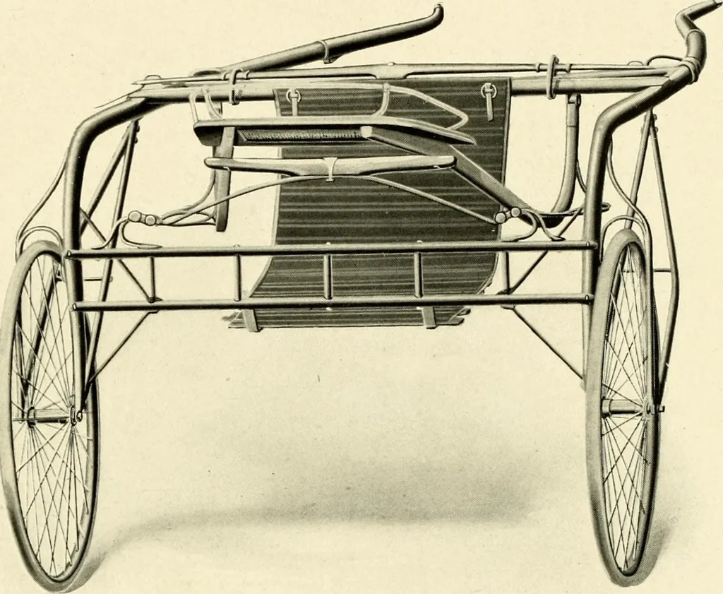 An illustration from Racing and pleasure vehicles : catalog no. 6, showing a complete line of vehicles suitable for all speeding and driving purposes, 1910, leaf 44