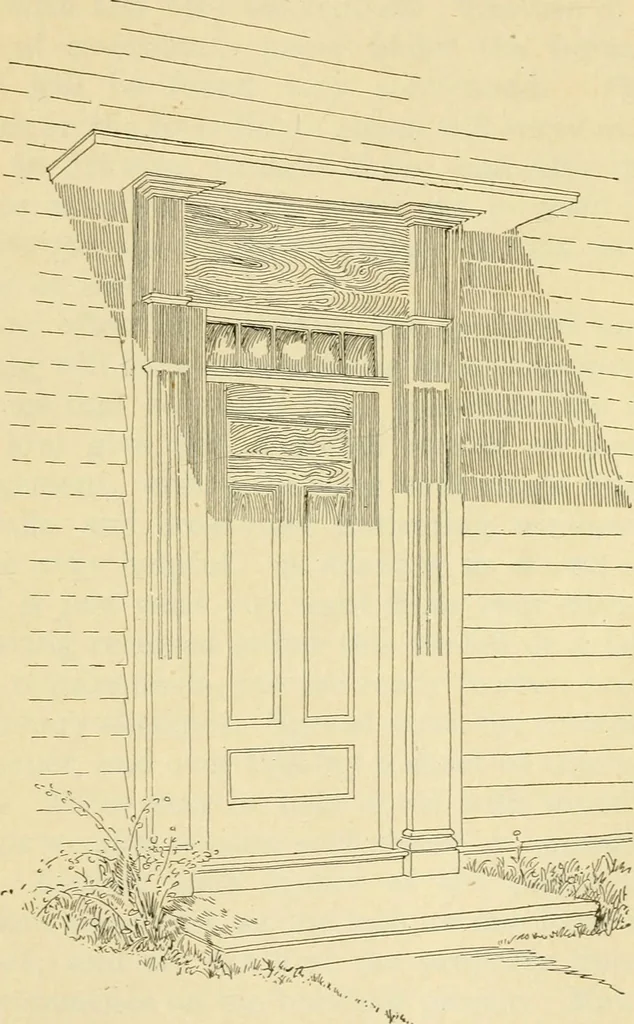 An illustration from Radford's architectural drawing : complete guide to work of architect's office, drawing to scale--tracing--detailing--designing --classic order of architecture. A complete and thorough course, clearly written and beautifully illustrated; suited alike to individual study and class instruction, 1912, leaf 18