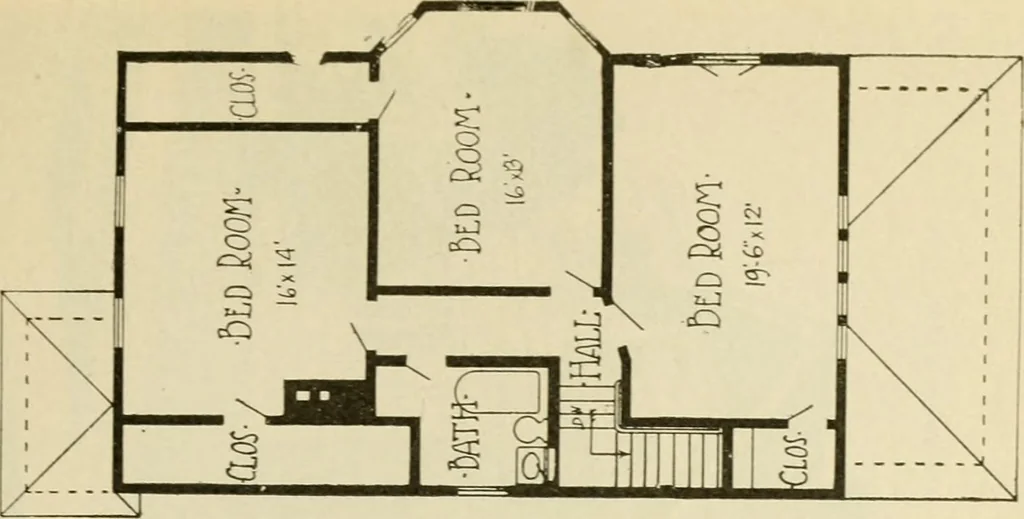 An illustration from Radford's architectural drawing : complete guide to work of architect's office, drawing to scale--tracing--detailing--designing --classic order of architecture. A complete and thorough course, clearly written and beautifully illustrated; suited alike to individual study and class instruction, 1912, leaf 200