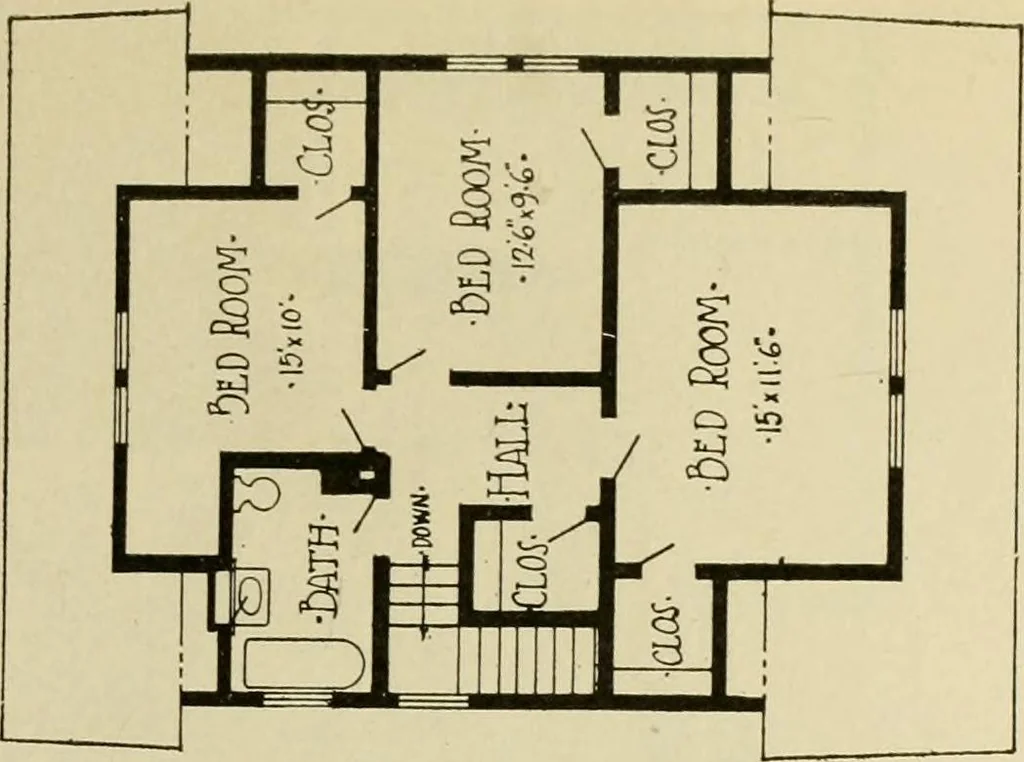An illustration from Radford's architectural drawing : complete guide to work of architect's office, drawing to scale--tracing--detailing--designing --classic order of architecture. A complete and thorough course, clearly written and beautifully illustrated; suited alike to individual study and class instruction, 1912, leaf 212