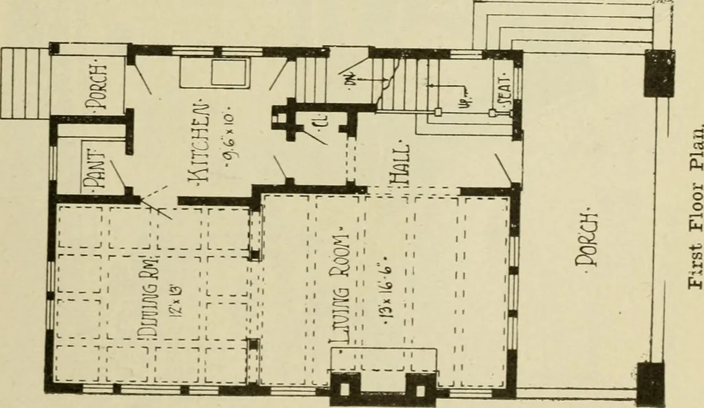 An illustration from Radford's architectural drawing : complete guide to work of architect's office, drawing to scale--tracing--detailing--designing --classic order of architecture. A complete and thorough course, clearly written and beautifully illustrated; suited alike to individual study and class instruction, 1912, leaf 218