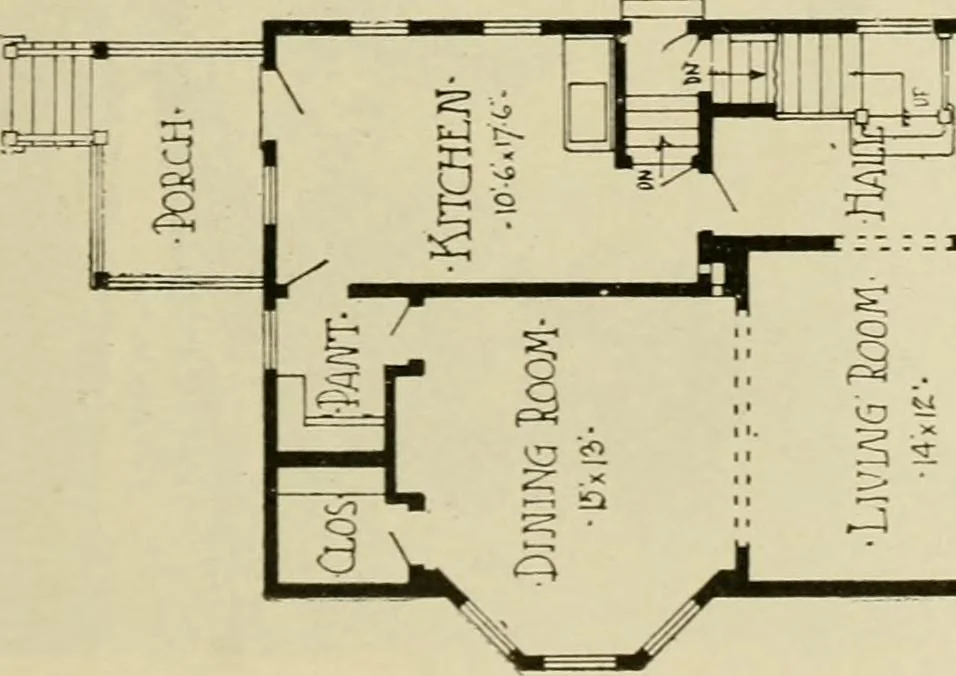 An illustration from Radford's architectural drawing : complete guide to work of architect's office, drawing to scale--tracing--detailing--designing --classic order of architecture. A complete and thorough course, clearly written and beautifully illustrated; suited alike to individual study and class instruction, 1912, leaf 220