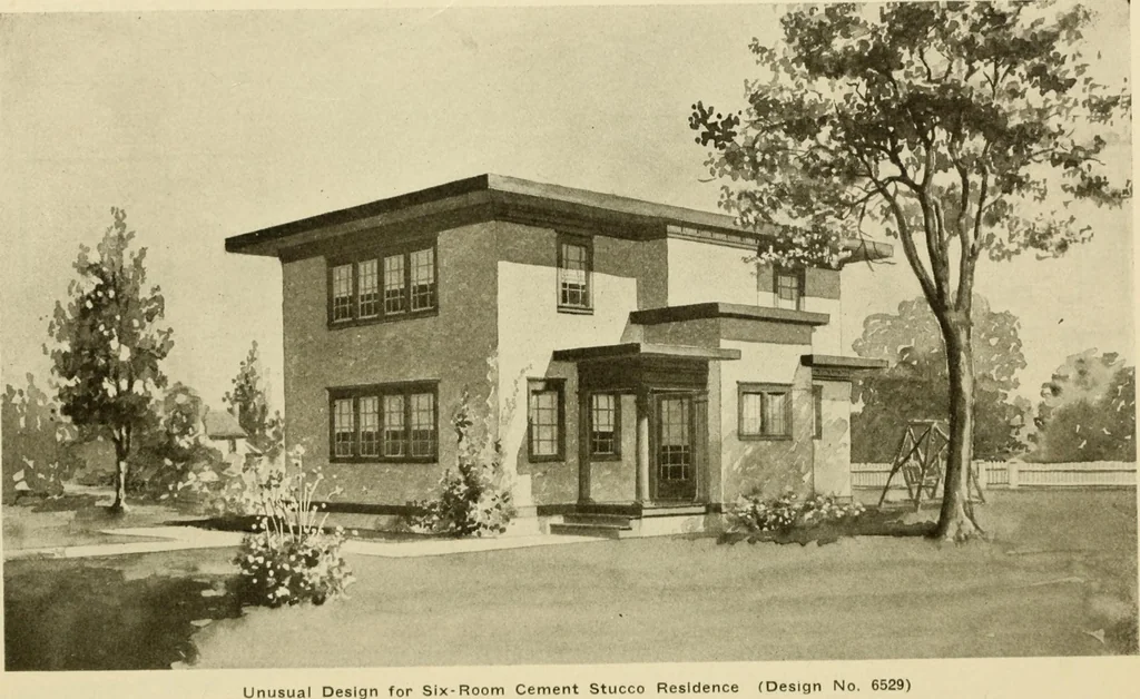 An illustration from Radford's architectural drawing : complete guide to work of architect's office, drawing to scale--tracing--detailing--designing --classic order of architecture. A complete and thorough course, clearly written and beautifully illustrated; suited alike to individual study and class instruction, 1912, leaf 221