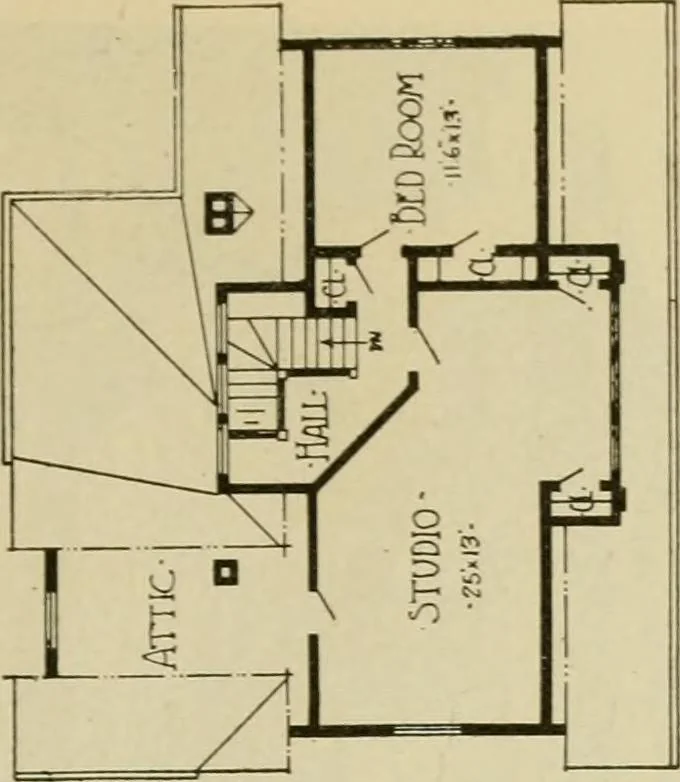 An illustration from Radford's architectural drawing : complete guide to work of architect's office, drawing to scale--tracing--detailing--designing --classic order of architecture. A complete and thorough course, clearly written and beautifully illustrated; suited alike to individual study and class instruction, 1912, leaf 224